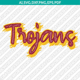 USC Trojans SVG Bundle | NCAA College Vector Cricut