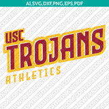 USC Trojans SVG Bundle | NCAA College Vector Cricut