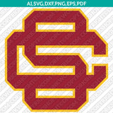 USC Trojans SVG Bundle | NCAA College Vector Cricut