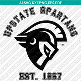 USC Upstate Spartans SVG Bundle | NCAA College Vector Cricut