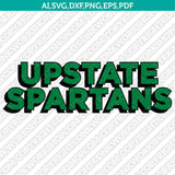 USC Upstate Spartans SVG Bundle | NCAA College Vector Cricut