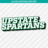 USC Upstate Spartans SVG Bundle | NCAA College Vector Cricut
