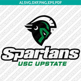 USC Upstate Spartans SVG Bundle | NCAA College Vector Cricut