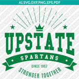 USC Upstate Spartans SVG Bundle | NCAA College Vector Cricut