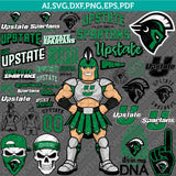 USC Upstate Spartans SVG Bundle | NCAA College Vector Cricut