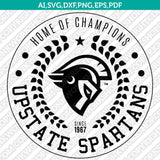 USC Upstate Spartans SVG Bundle | NCAA College Vector Cricut