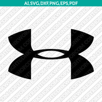 Under Armour Logo SVG Silhouette Cameo Cricut Cut File Vector Png Eps Dxf