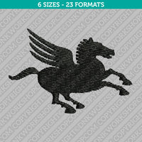 Unicorn Horse Embroidery Design - 6 Sizes - INSTANT DOWNLOAD
