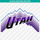 Utah Jazz Logo SVG | NBA Vector Cricut & Silhouette | DXF EPS PDF PNG