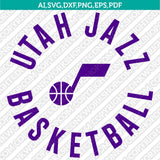 Utah Jazz Logo SVG | NBA Vector Cricut & Silhouette | DXF EPS PDF PNG