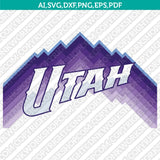 Utah Jazz Logo SVG | NBA Vector Cricut & Silhouette | DXF EPS PDF PNG