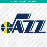 Utah Jazz Logo SVG | NBA Vector Cricut & Silhouette | DXF EPS PDF PNG