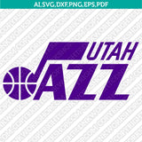 Utah Jazz Logo SVG | NBA Vector Cricut & Silhouette | DXF EPS PDF PNG