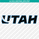 Utah Mammoth SVG Bundle – NHL Hockey Logo Vector Files for Cricut