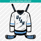 Utah Mammoth SVG Bundle – NHL Hockey Logo Vector Files for Cricut