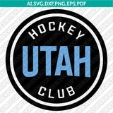 Utah Mammoth SVG Bundle – NHL Hockey Logo Vector Files for Cricut