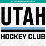 Utah Mammoth SVG Bundle – NHL Hockey Logo Vector Files for Cricut