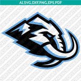Utah Mammoth SVG Bundle – NHL Hockey Logo Vector Files for Cricut