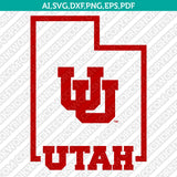 Utah Utes Logo SVG Bundle | NCAA College Vector Cricut