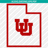 Utah Utes Logo SVG Bundle | NCAA College Vector Cricut