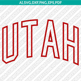 Utah Utes Logo SVG Bundle | NCAA College Vector Cricut