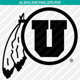 Utah Utes Logo SVG Bundle | NCAA College Vector Cricut