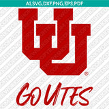Utah Utes Logo SVG Bundle | NCAA College Vector Cricut