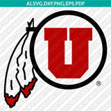 Utah Utes Logo SVG Bundle | NCAA College Vector Cricut