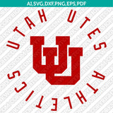 Utah Utes Logo SVG Bundle | NCAA College Vector Cricut