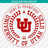 Utah Utes Logo SVG Bundle | NCAA College Vector Cricut