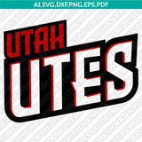 Utah Utes Logo SVG Bundle | NCAA College Vector Cricut