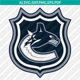 Vancouver Canucks SVG Bundle – NHL Hockey Logo Vector Cricut