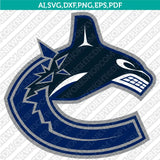 Vancouver Canucks SVG Bundle – NHL Hockey Logo Vector Cricut