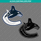 Vancouver Canucks Logo SVG | NHL Hockey Vector Cricut Silhouette