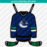 Vancouver Canucks SVG Bundle – NHL Hockey Logo Vector Cricut