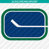 Vancouver Canucks SVG Bundle – NHL Hockey Logo Vector Cricut