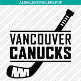 Vancouver Canucks SVG Bundle – NHL Hockey Logo Vector Cricut