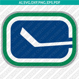 Vancouver Canucks SVG Bundle – NHL Hockey Logo Vector Cricut