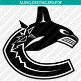 Vancouver Canucks SVG Bundle – NHL Hockey Logo Vector Cricut