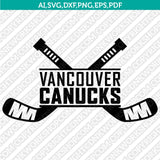Vancouver Canucks SVG Bundle – NHL Hockey Logo Vector Cricut