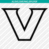 Vanderbilt Commodores SVG Bundle | NCAA College Vector Cricut