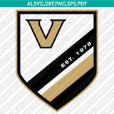 Vanderbilt Commodores SVG Bundle | NCAA Vector Cricut