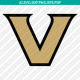 Vanderbilt Commodores SVG Bundle | NCAA Vector Cricut