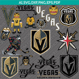 Vegas Golden Knights SVG Bundle – NHL Hockey Logo Vector Cricut