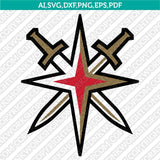 Vegas Golden Knights SVG Bundle – NHL Hockey Logo Vector Cricut