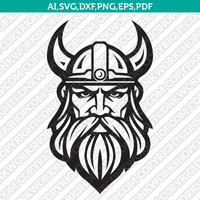 Viking SVG Cut File Cricut Clipart Dxf Eps Png Silhouette Cameo