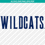 Villanova Wildcats SVG Bundle | NCAA College Vector Cricut