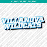 Villanova Wildcats SVG Bundle | NCAA College Vector Cricut