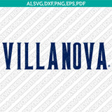 Villanova Wildcats SVG Bundle | NCAA College Vector Cricut