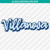 Villanova Wildcats SVG Bundle | NCAA College Vector Cricut